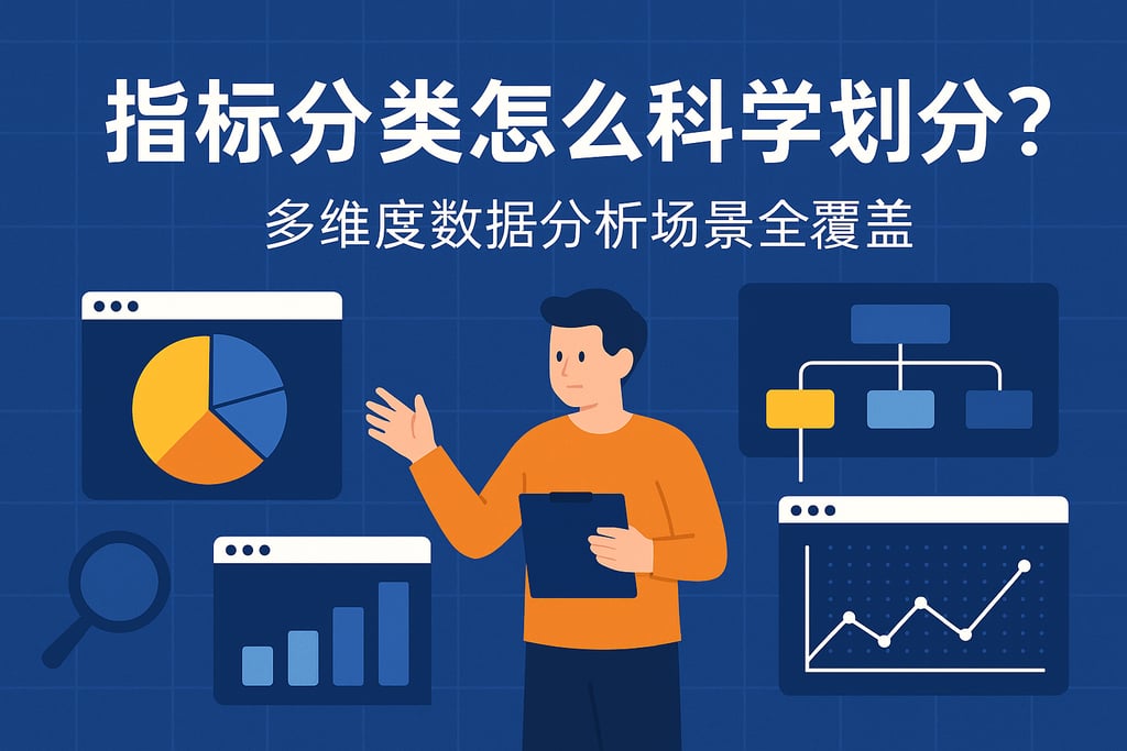 指标分类怎么科学划分？多维度数据分析场景全覆盖