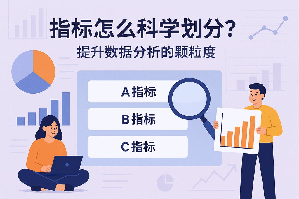 指标分类怎么科学划分？提升数据分析的颗粒度