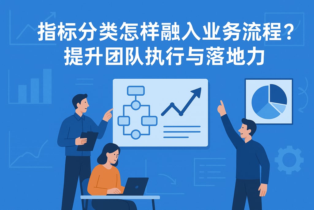指标分类怎样融入业务流程？提升团队执行与落地力