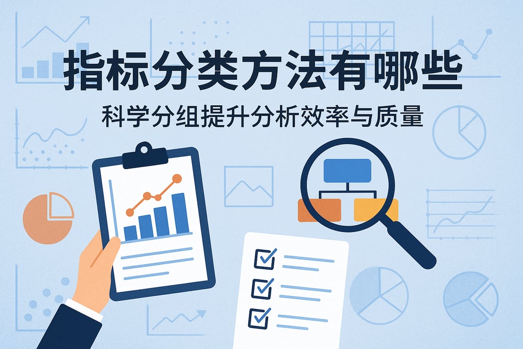 指标分类方法有哪些？科学分组提升分析效率与质量
