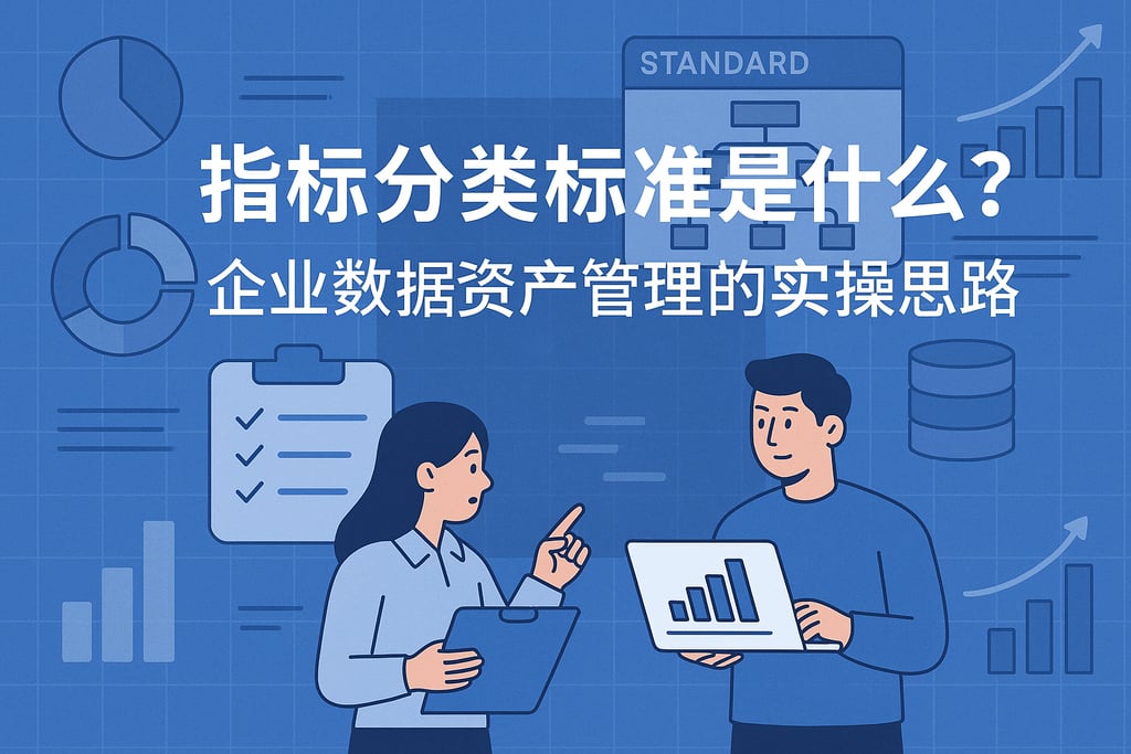 指标分类标准是什么？企业数据资产管理的实操思路