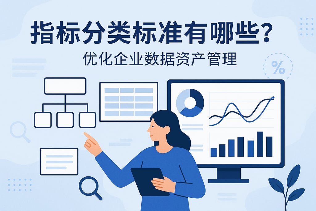 指标分类标准有哪些？优化企业数据资产管理