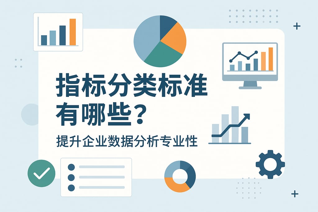 指标分类标准有哪些？提升企业数据分析专业性