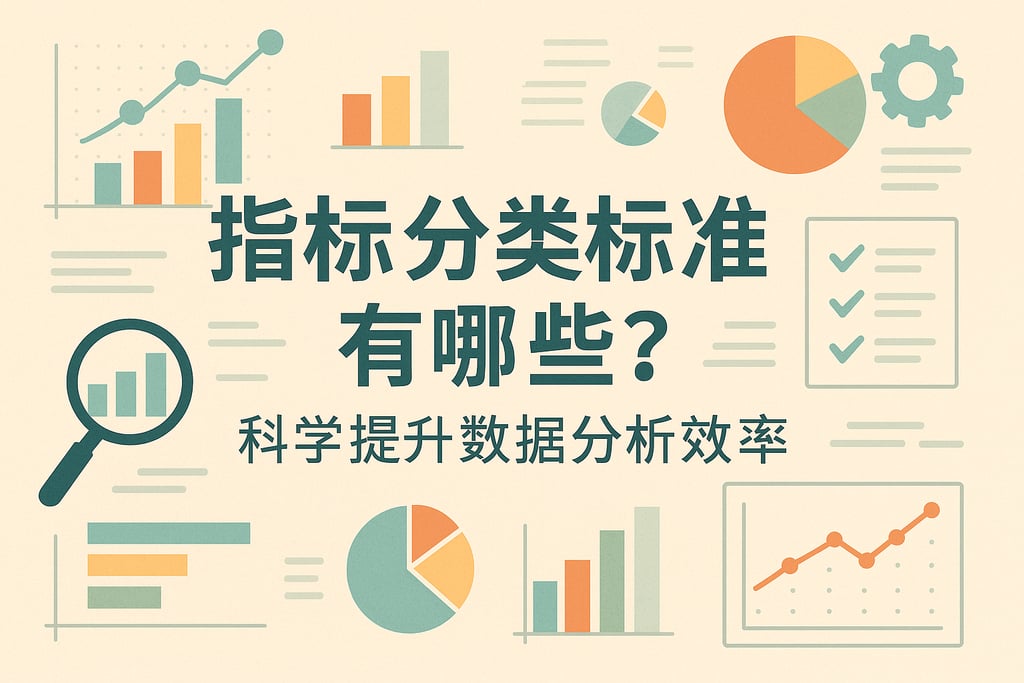 指标分类标准有哪些？科学提升数据分析效率