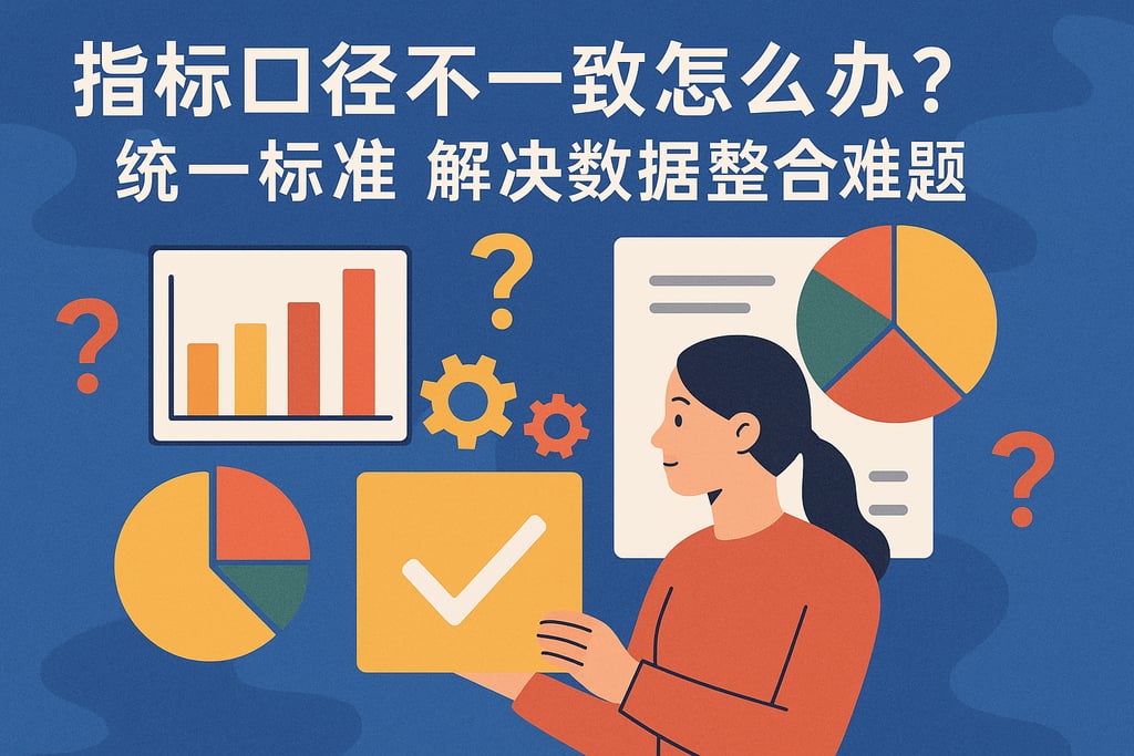 指标口径不一致怎么办？统一标准解决数据整合难题