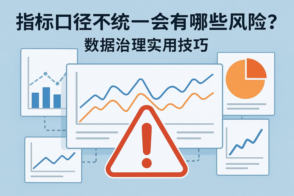 指标口径不统一会有哪些风险？数据治理实用技巧