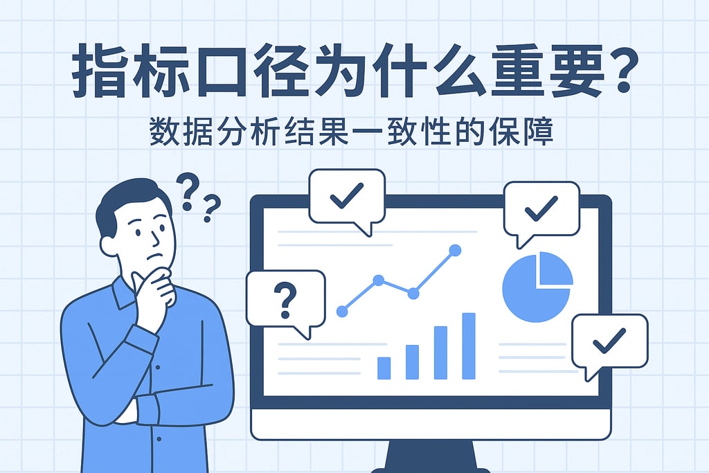 指标口径为什么重要？数据分析结果一致性的保障