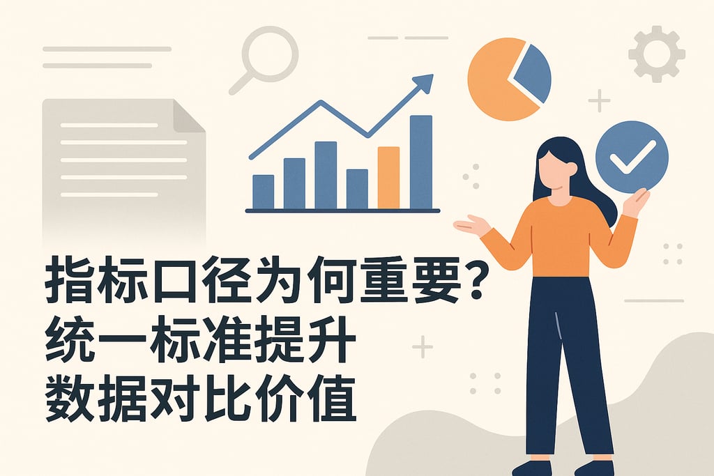 指标口径为何重要？统一标准提升数据对比价值