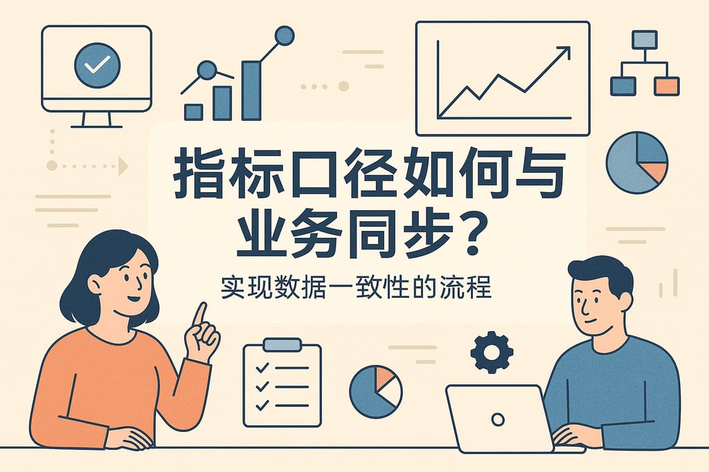 指标口径如何与业务同步？实现数据一致性的流程