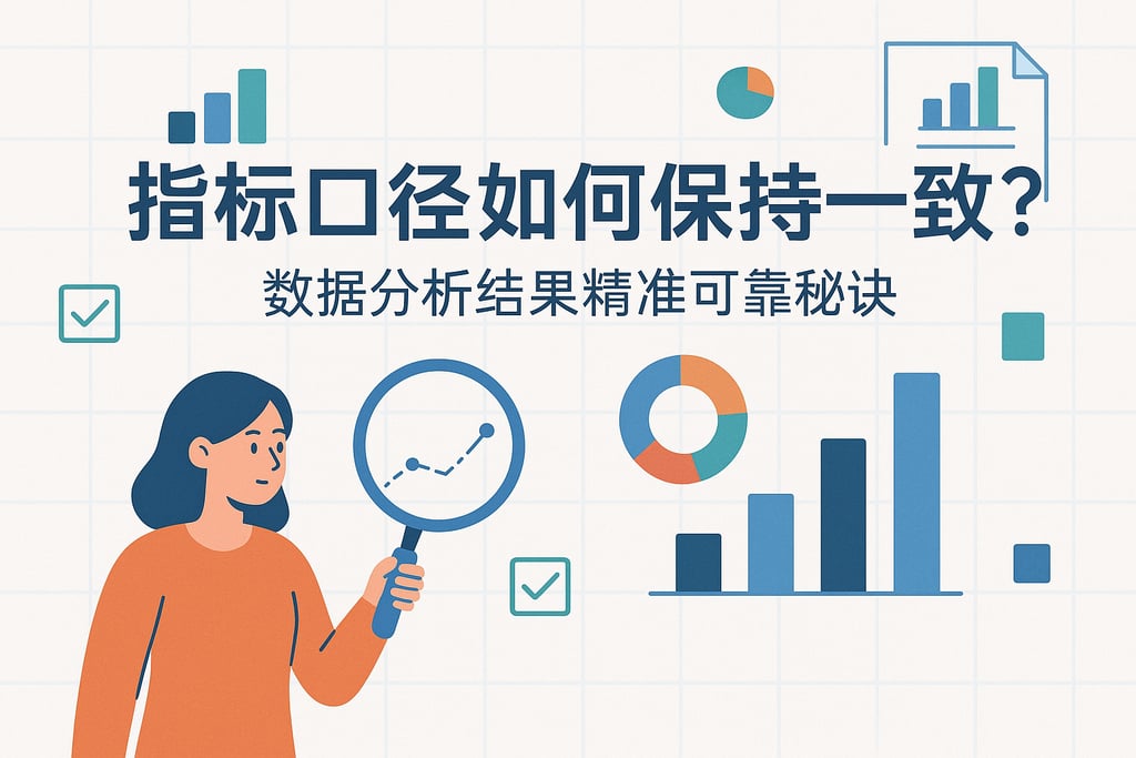 指标口径如何保持一致？数据分析结果精准可靠秘诀
