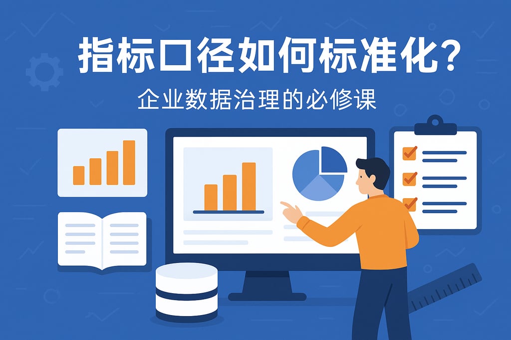 指标口径如何标准化？企业数据治理的必修课