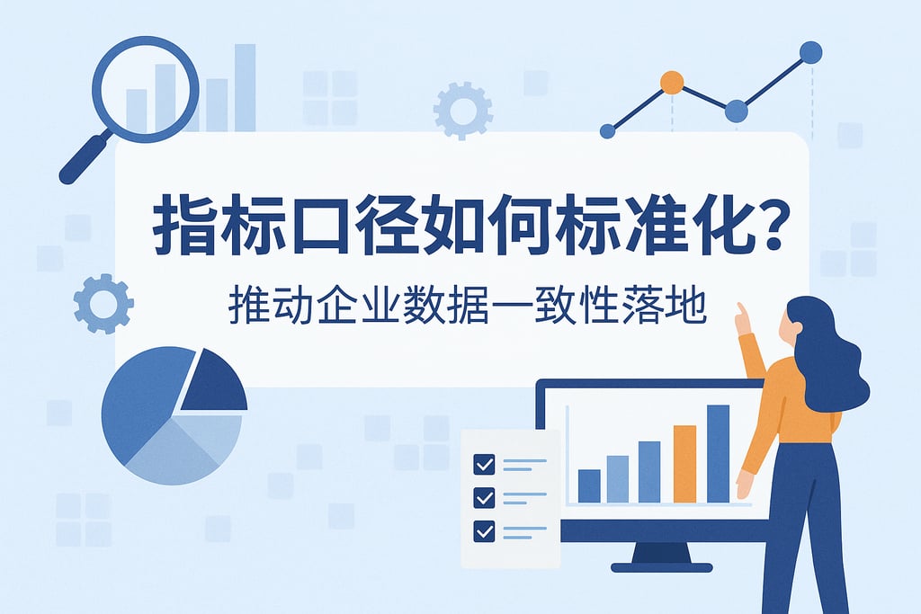 指标口径如何标准化？推动企业数据一致性落地