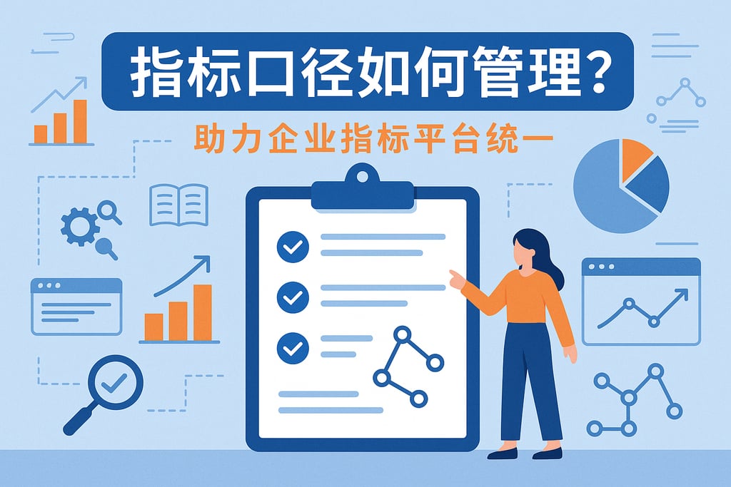 指标口径如何管理？助力企业指标平台统一