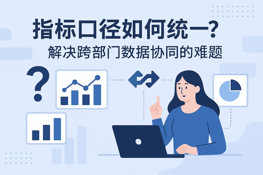 指标口径如何统一？解决跨部门数据协同的难题