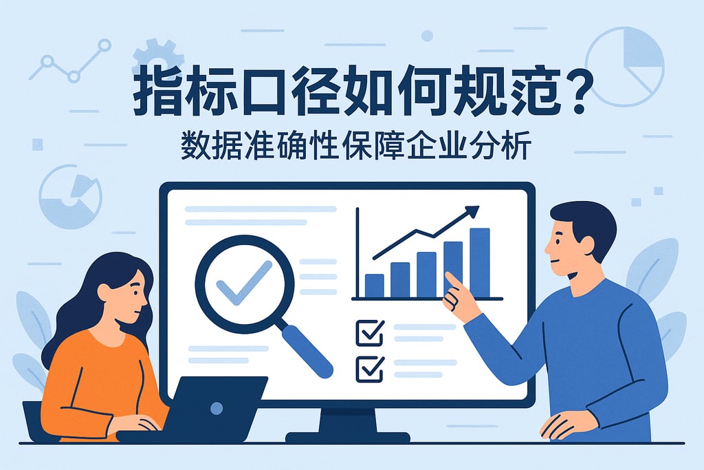 指标口径如何规范？数据准确性保障企业分析