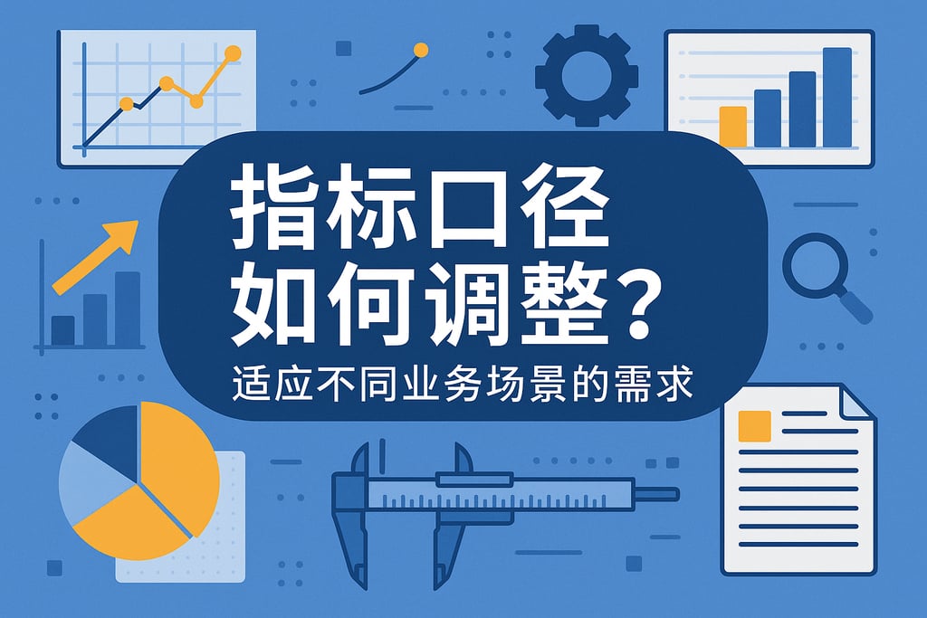 指标口径如何调整？适应不同业务场景的需求