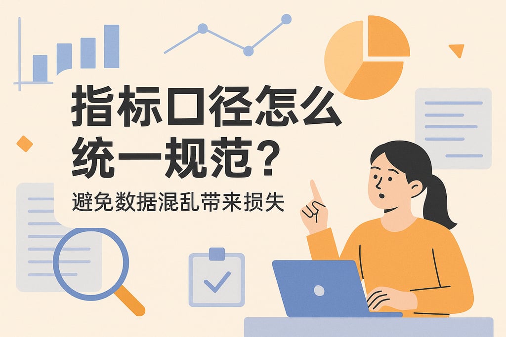 指标口径怎么统一规范？避免数据混乱带来损失
