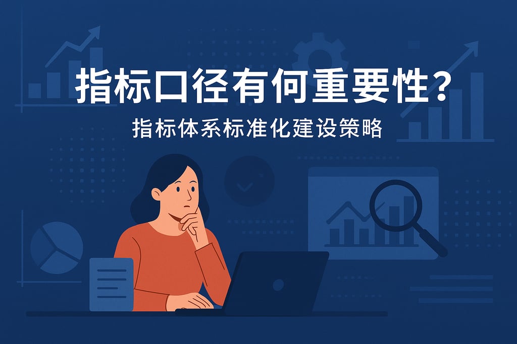 指标口径有何重要性？指标体系标准化建设策略