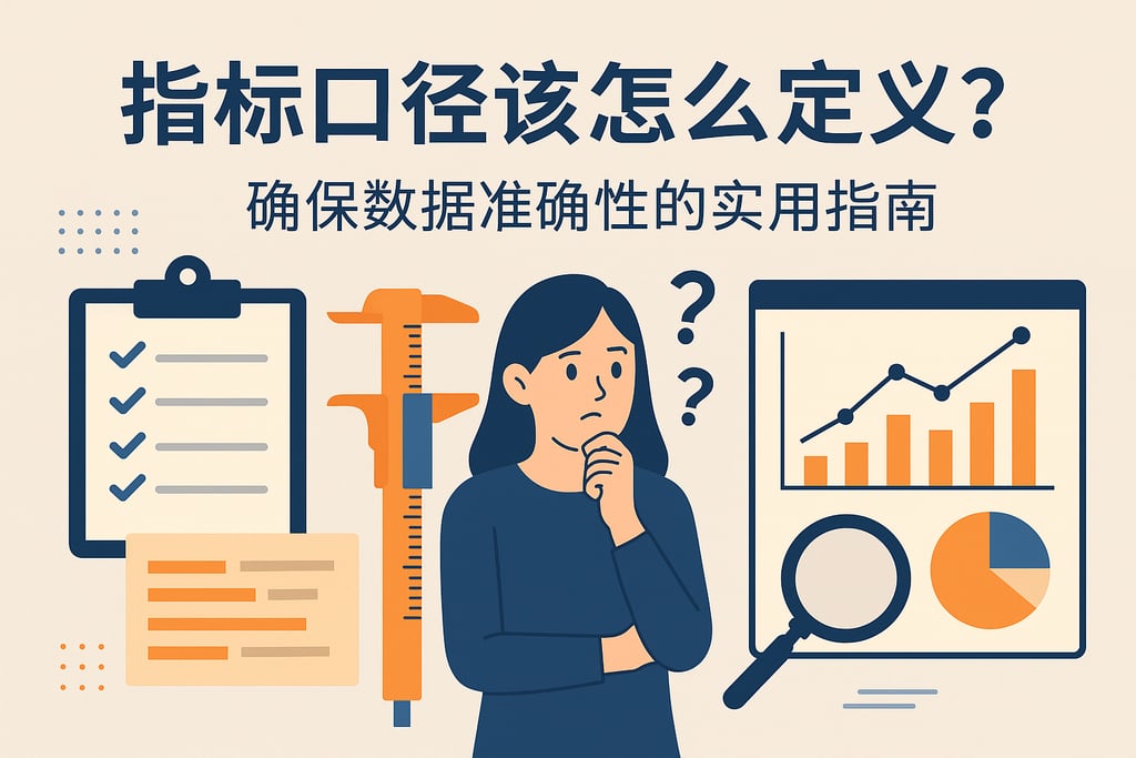 指标口径该怎么定义？确保数据准确性的实用指南
