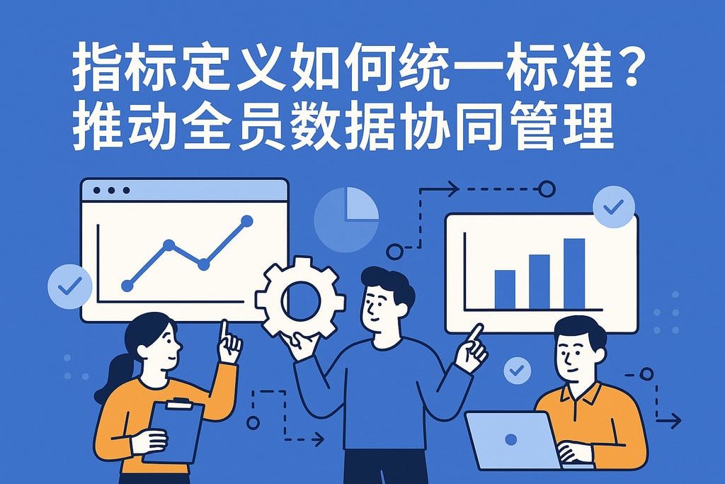 指标定义如何统一标准？推动全员数据协同管理