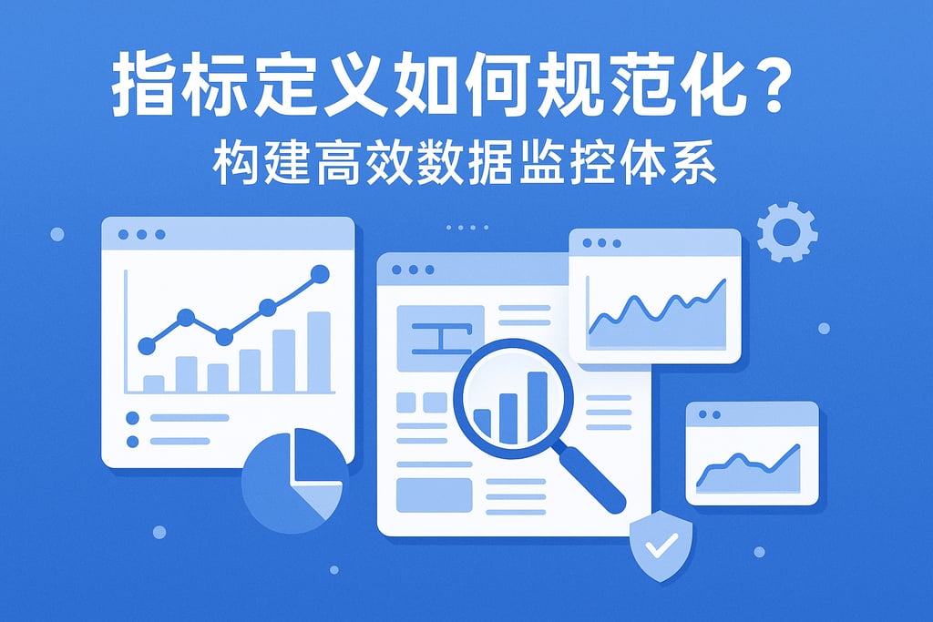 指标定义如何规范化？构建高效数据监控体系