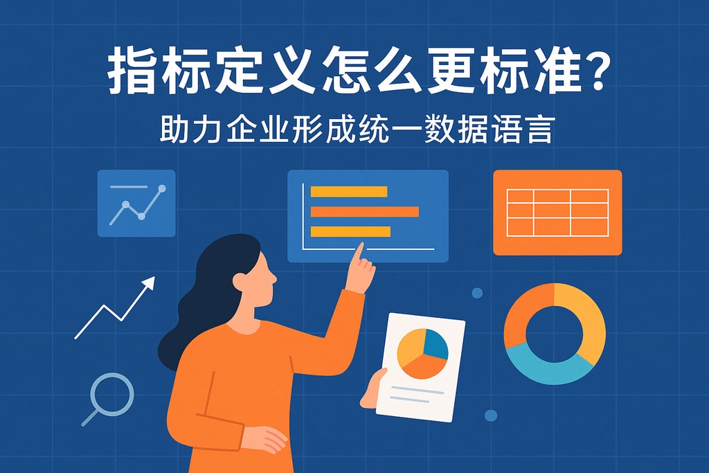 指标定义怎么更标准？助力企业形成统一数据语言