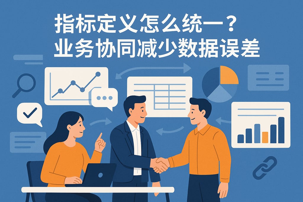 指标定义怎么统一？业务协同减少数据误差