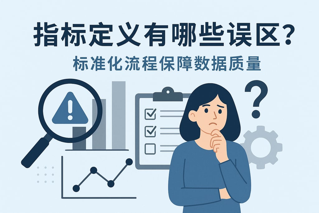 指标定义有哪些误区？标准化流程保障数据质量