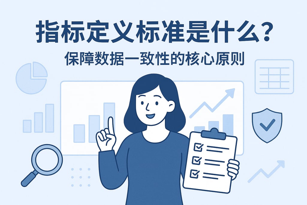 指标定义标准是什么？保障数据一致性的核心原则