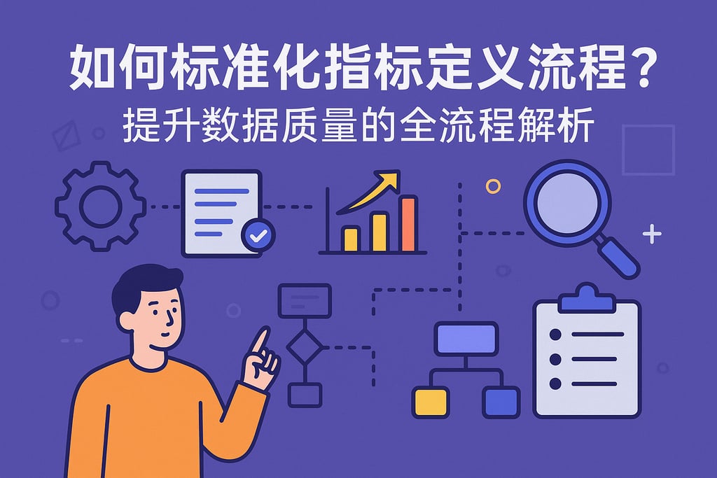 指标定义流程如何标准化？提升数据质量的全流程解析