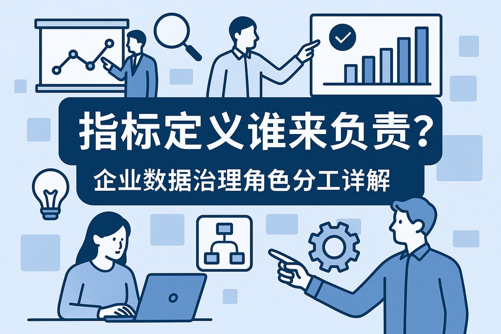 指标定义谁来负责？企业数据治理角色分工详解