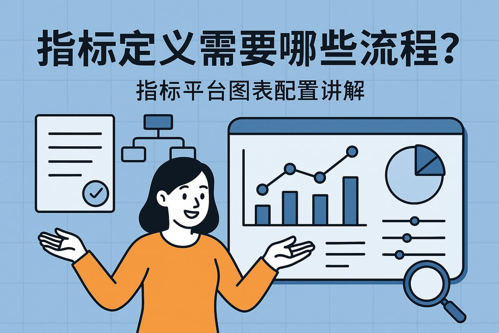 指标定义需要哪些流程？指标平台图表配置讲解