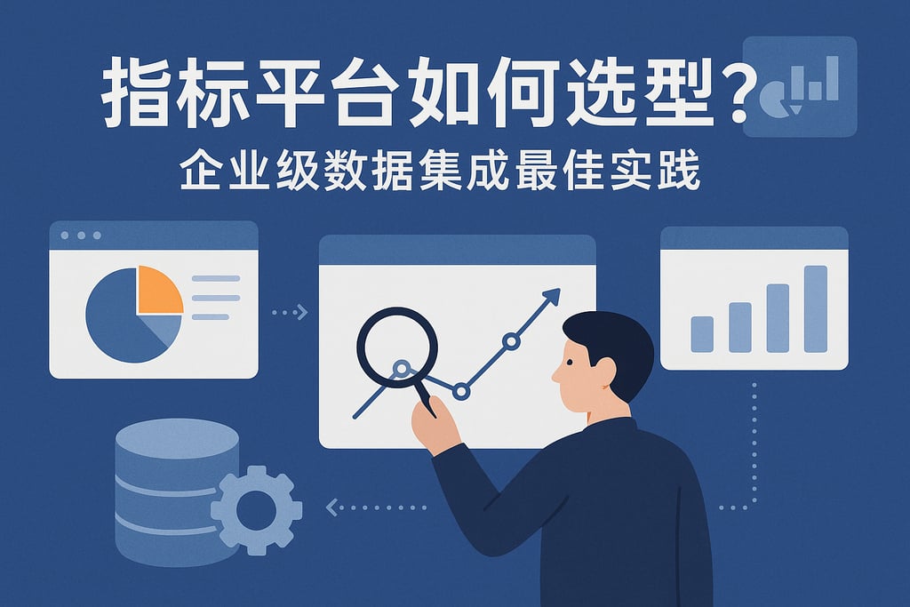 指标平台如何选型？企业级数据集成最佳实践