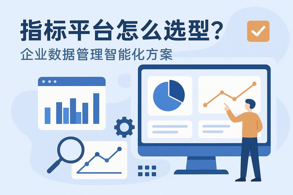 指标平台怎么选型？企业数据管理智能化方案