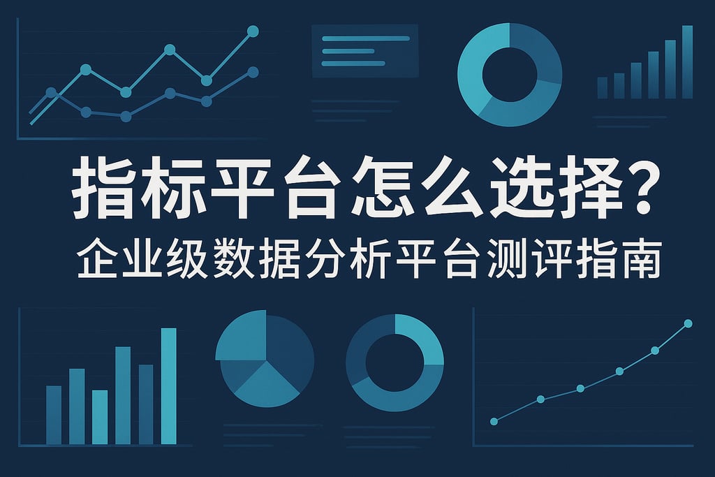 指标平台怎么选择？企业级数据分析平台测评指南