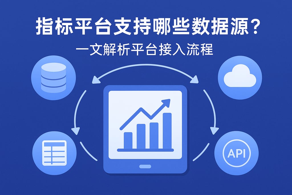 指标平台支持哪些数据源？一文解析平台接入流程