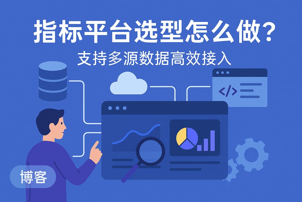 指标平台选型怎么做？支持多源数据高效接入