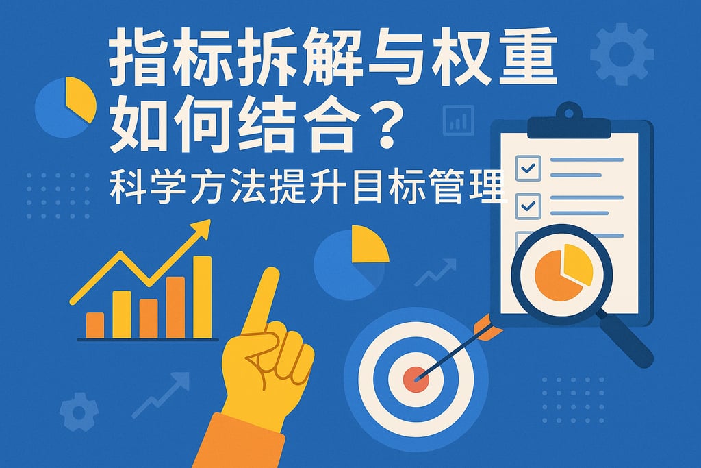指标拆解与权重如何结合？科学方法提升目标管理