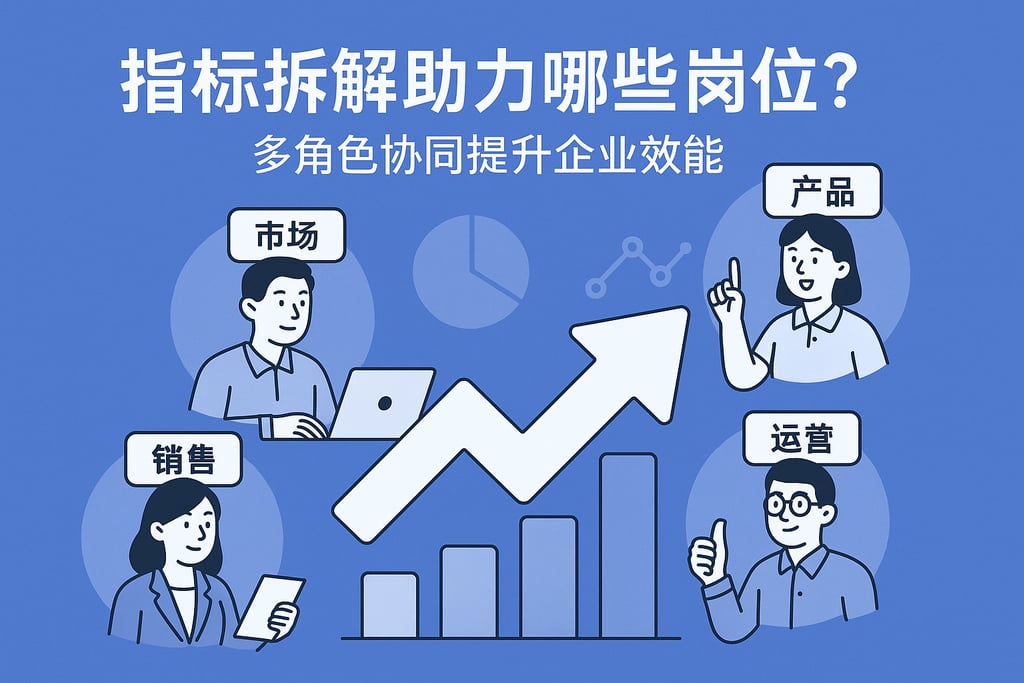 指标拆解助力哪些岗位？多角色协同提升企业效能
