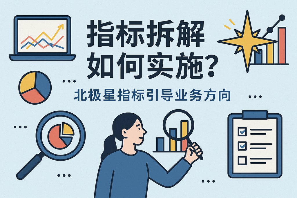 指标拆解如何实施？北极星指标引导业务方向