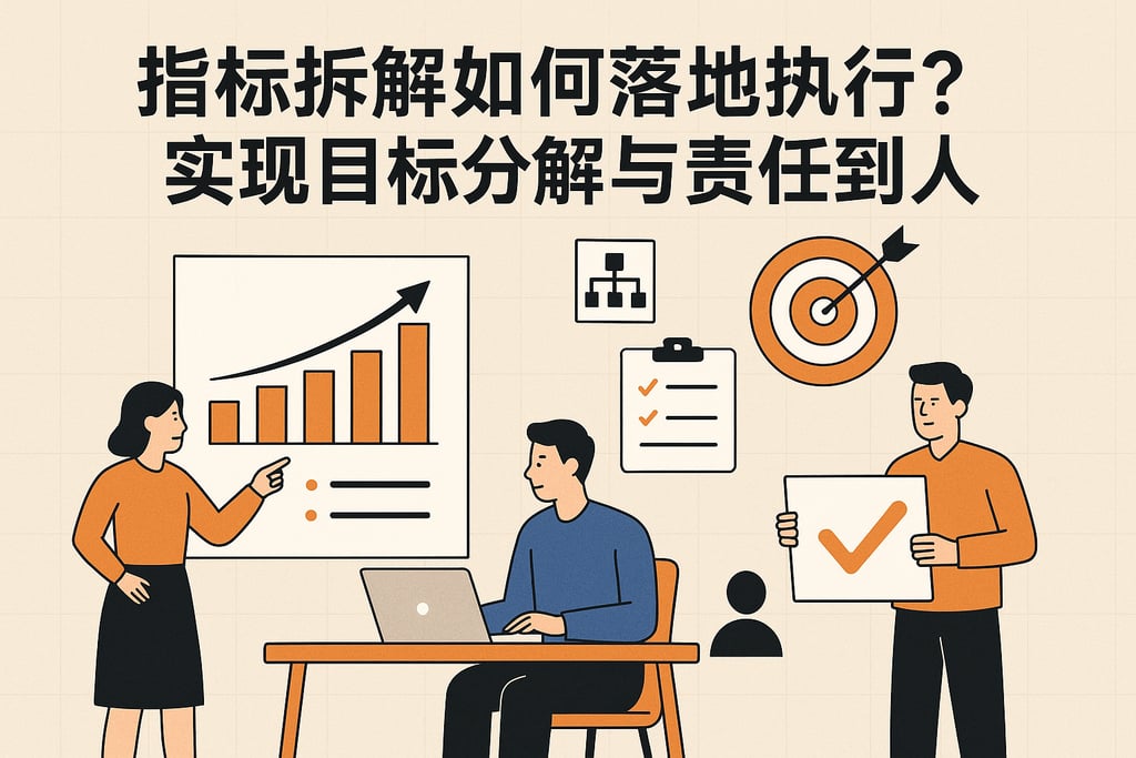 指标拆解如何落地执行？实现目标分解与责任到人