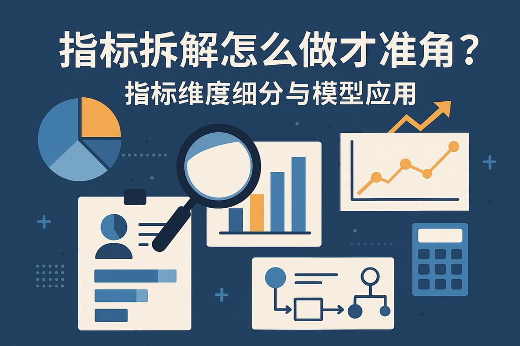 指标拆解怎么做才准确？指标维度细分与模型应用