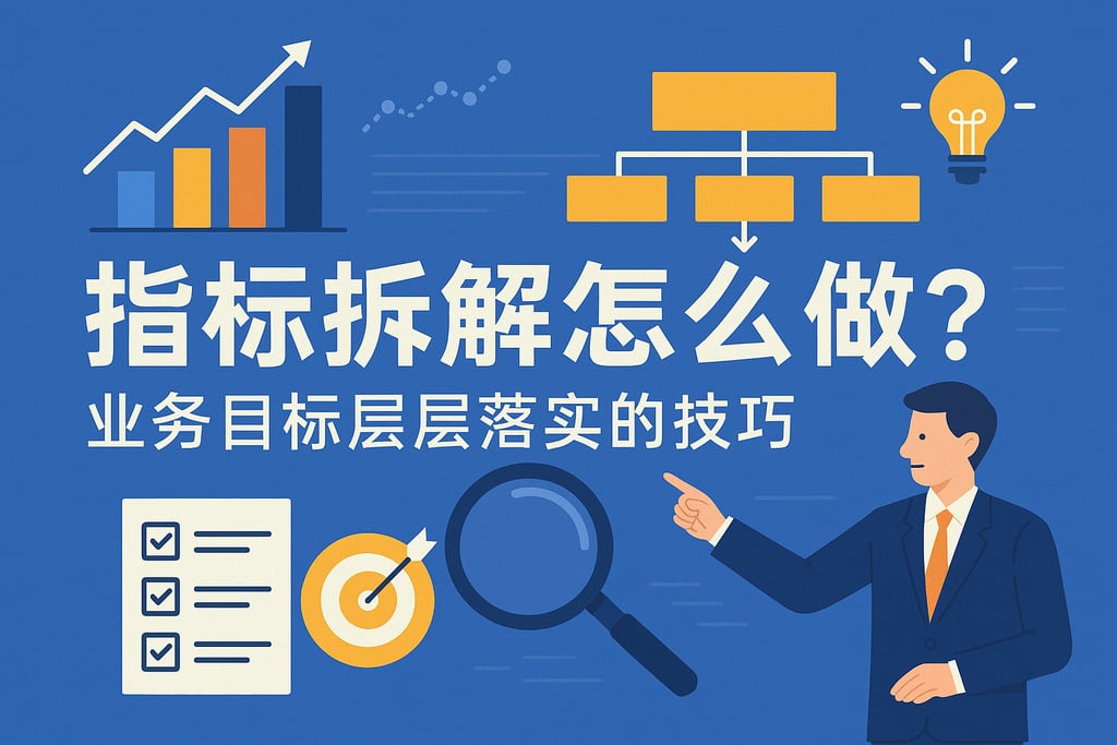 指标拆解怎么做？业务目标层层落实的技巧