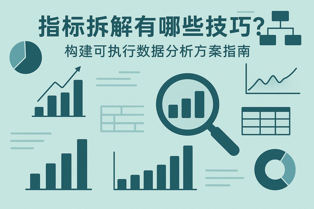 指标拆解有哪些技巧？构建可执行数据分析方案指南