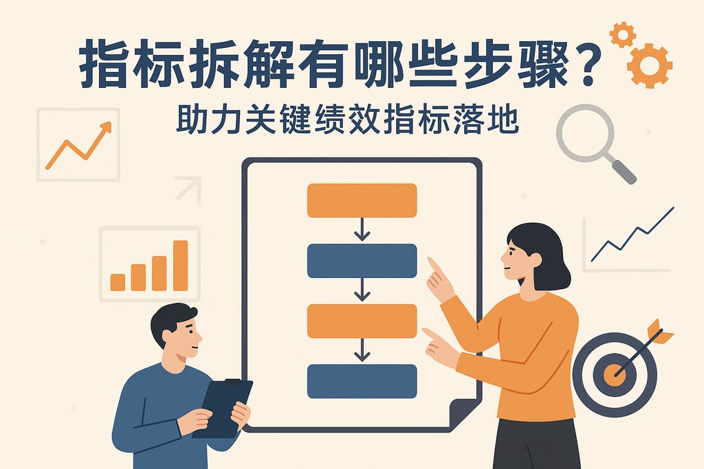 指标拆解有哪些步骤？助力关键绩效指标落地