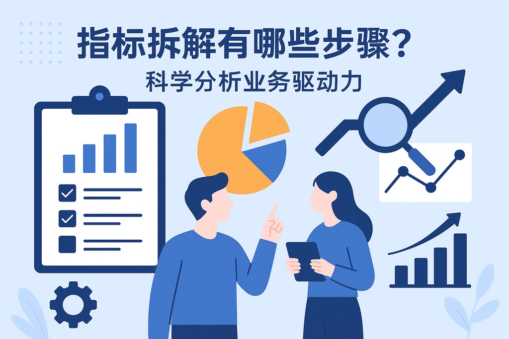 指标拆解有哪些步骤？科学分析业务驱动力