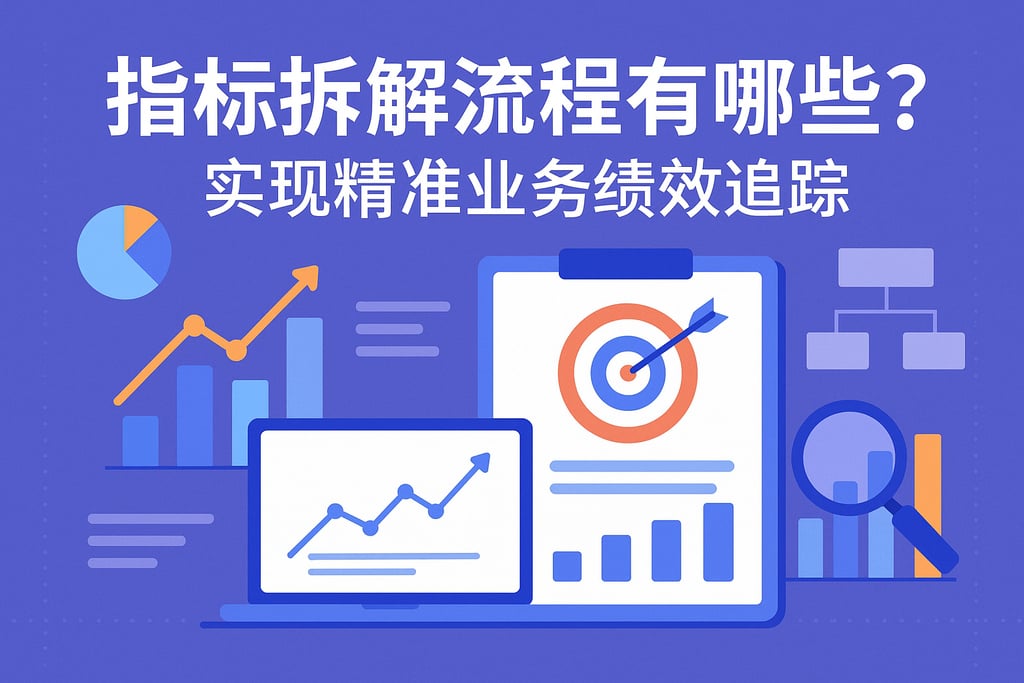 指标拆解流程有哪些？实现精准业务绩效追踪