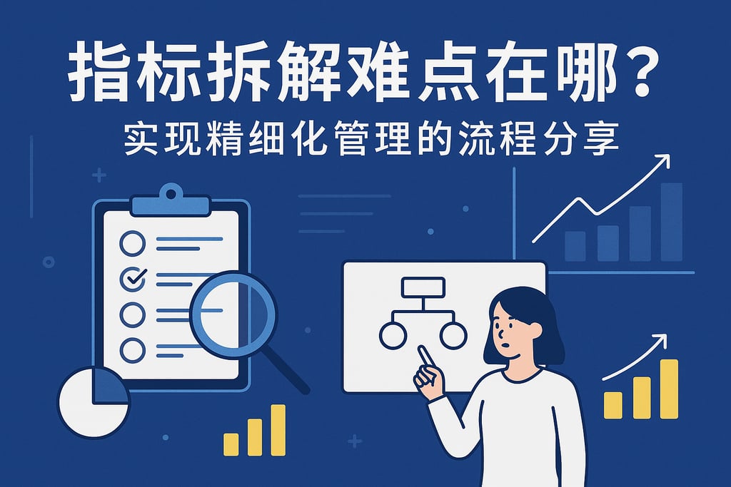 指标拆解难点在哪？实现精细化管理的流程分享