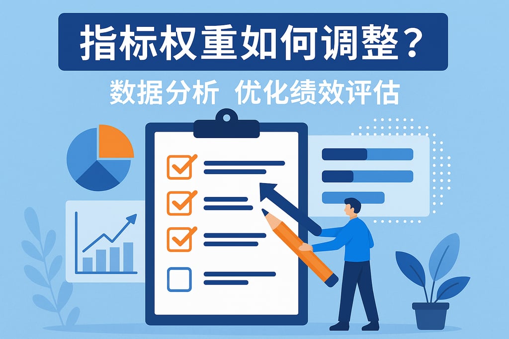 指标权重如何调整？数据分析优化绩效评估