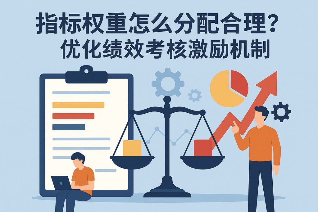 指标权重怎么分配合理？优化绩效考核激励机制
